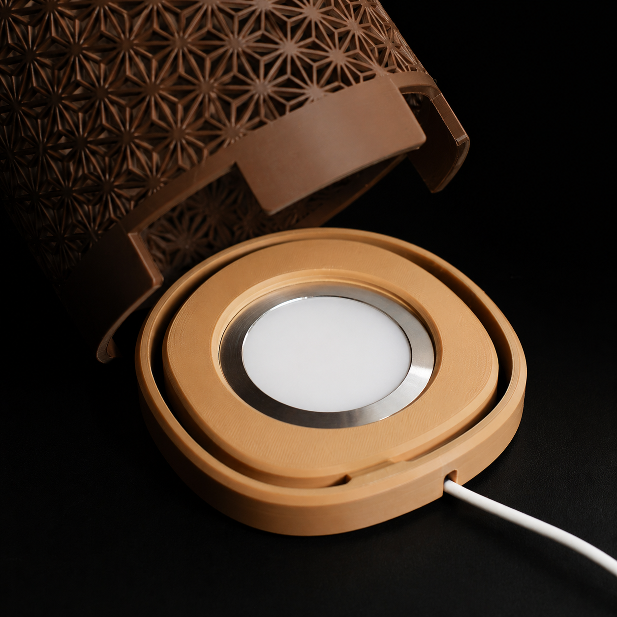 Geometric Glow Lamp – Modern Ambient Light