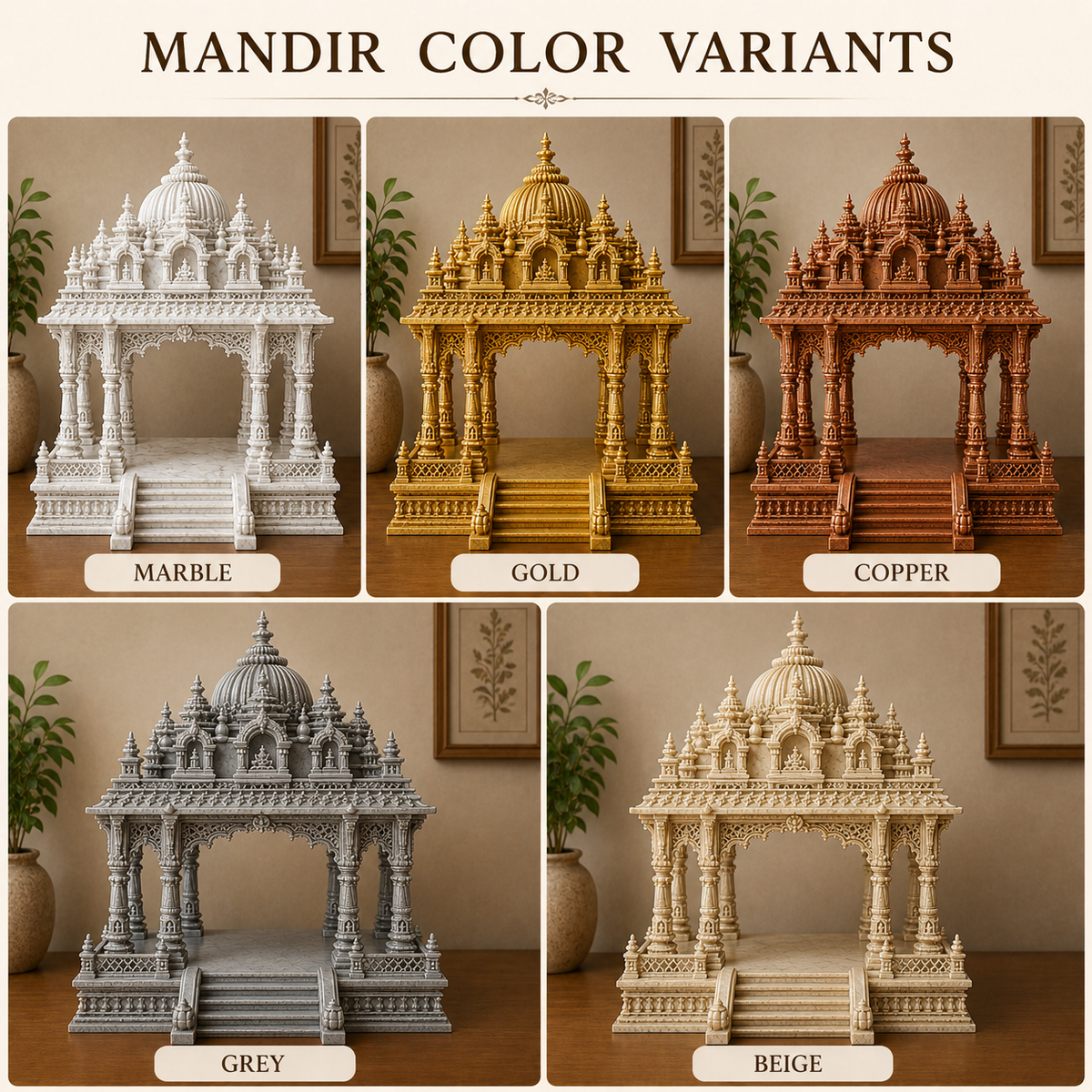 8 Pillars Mandir