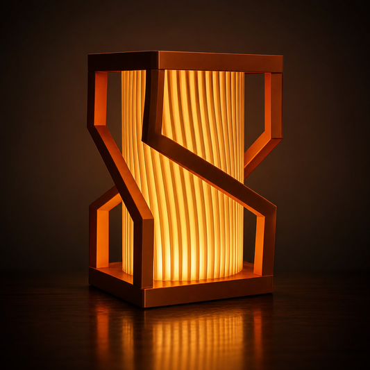Geometric Spiral Ambient Lamp