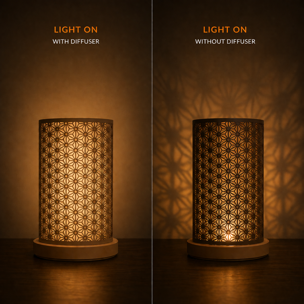 Geometric Glow Lamp – Modern Ambient Light