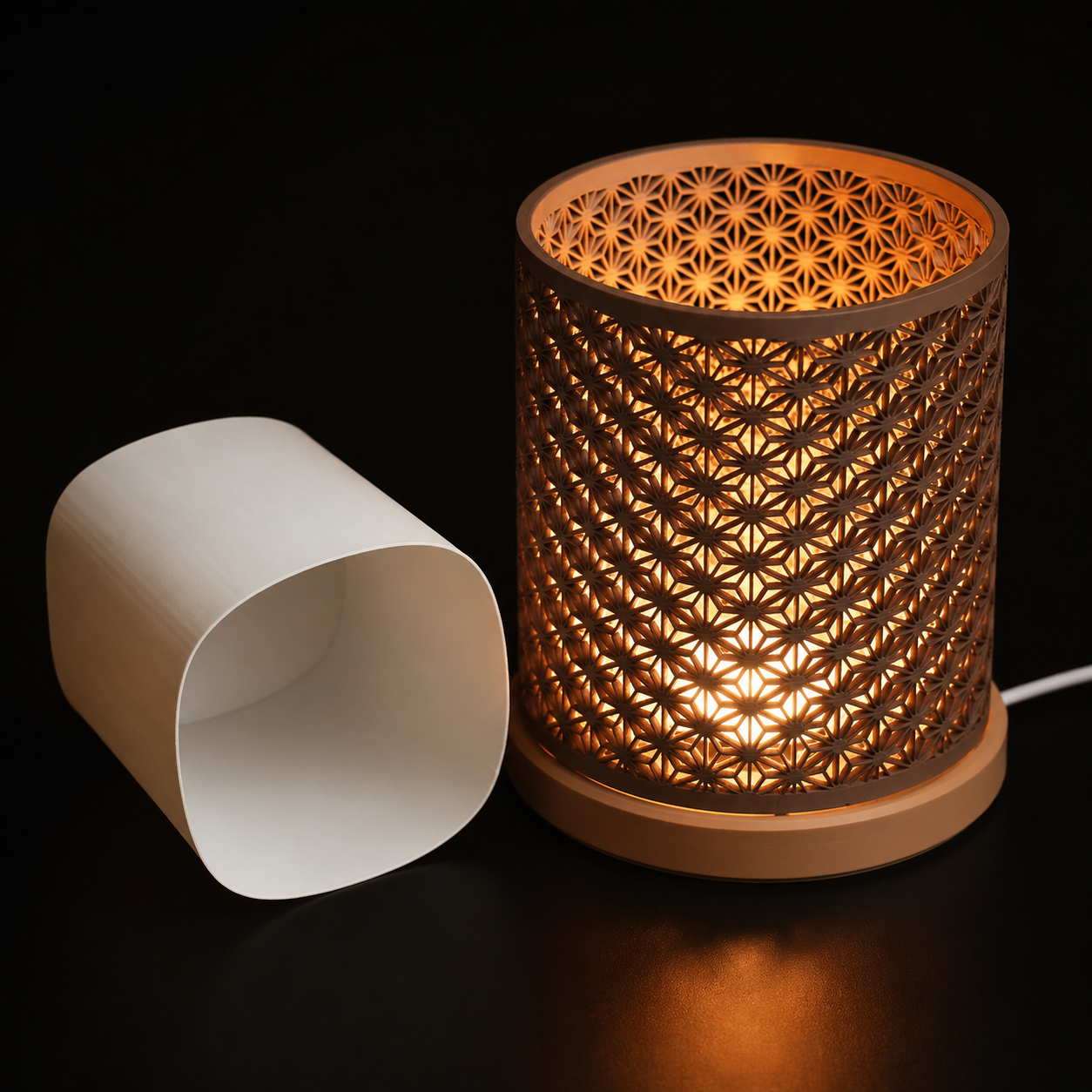 Geometric Glow Lamp – Modern Ambient Light