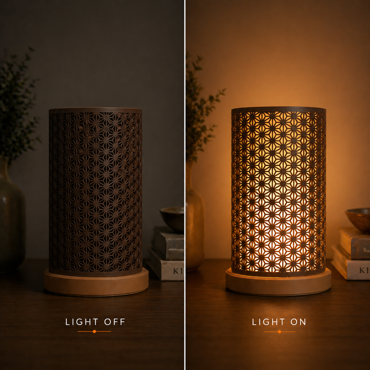 Geometric Glow Lamp – Modern Ambient Light