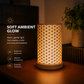 Kumiko Pattern LED Lamp – Ambient Wooden Glow