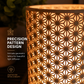 Kumiko Pattern LED Lamp – Ambient Wooden Glow