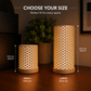 Kumiko Pattern LED Lamp – Ambient Wooden Glow