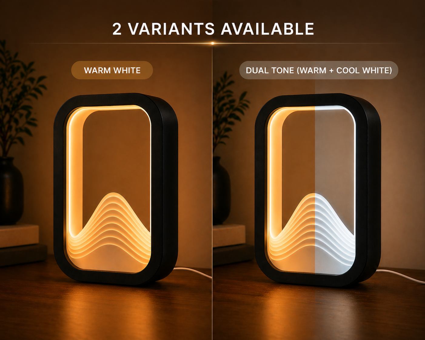Wave Lamp Premium Ambient Table Light