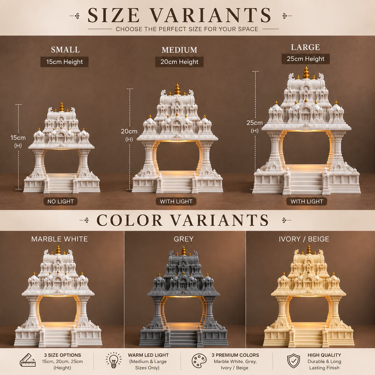 Premium Divine Mandir - Decolyt