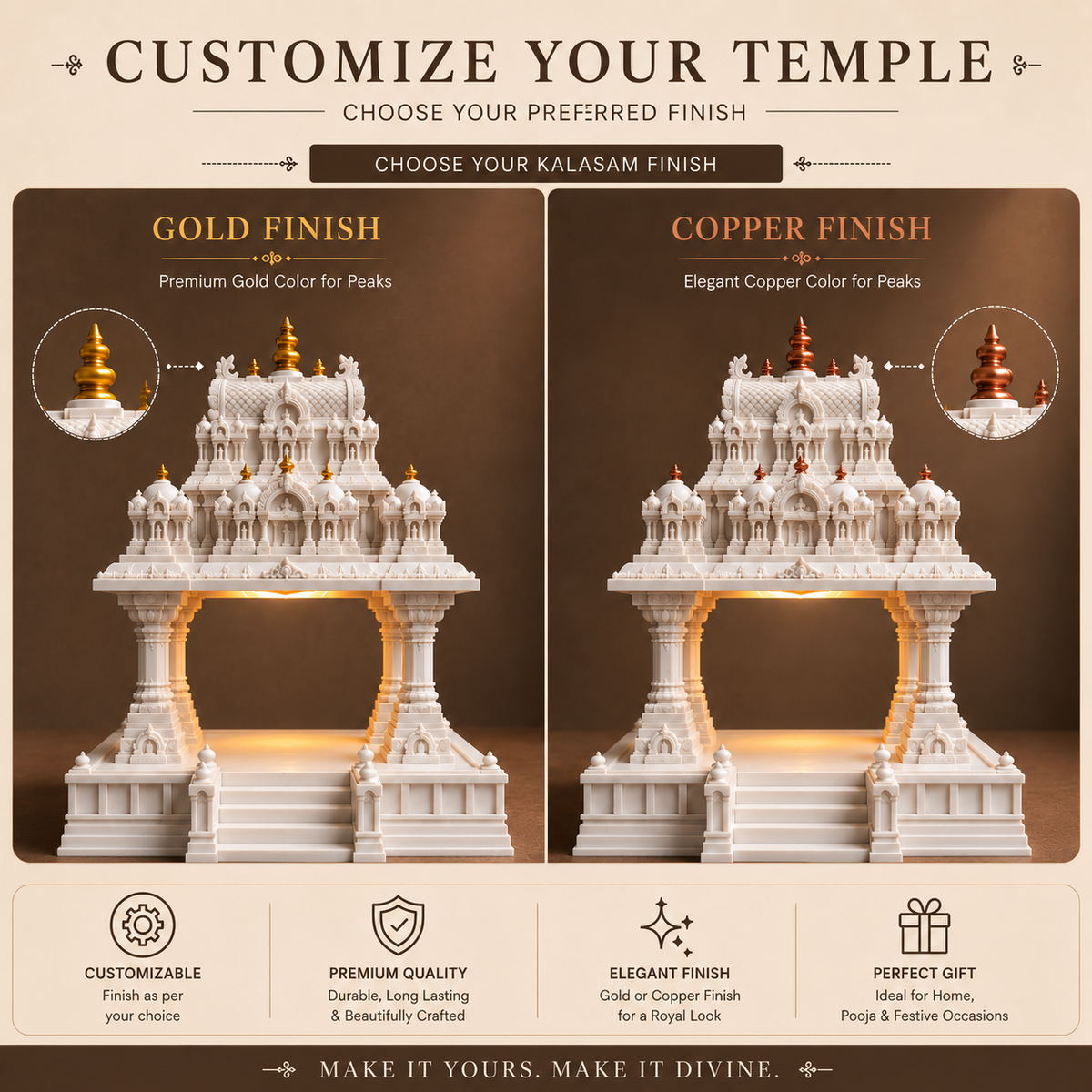 Premium Divine Mandir - Decolyt